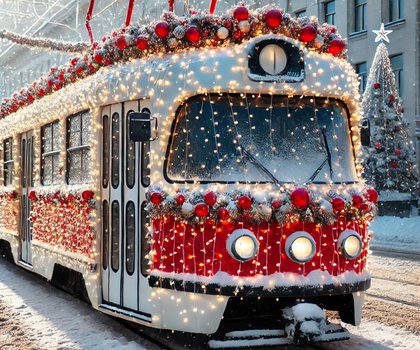 🚋 Новогодний трамвай – путешествие с историей и чудесами! 🎄✨ - 12-01-2025 15:55